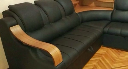 Перетяжка кожаного дивана. Мичуринский проспект